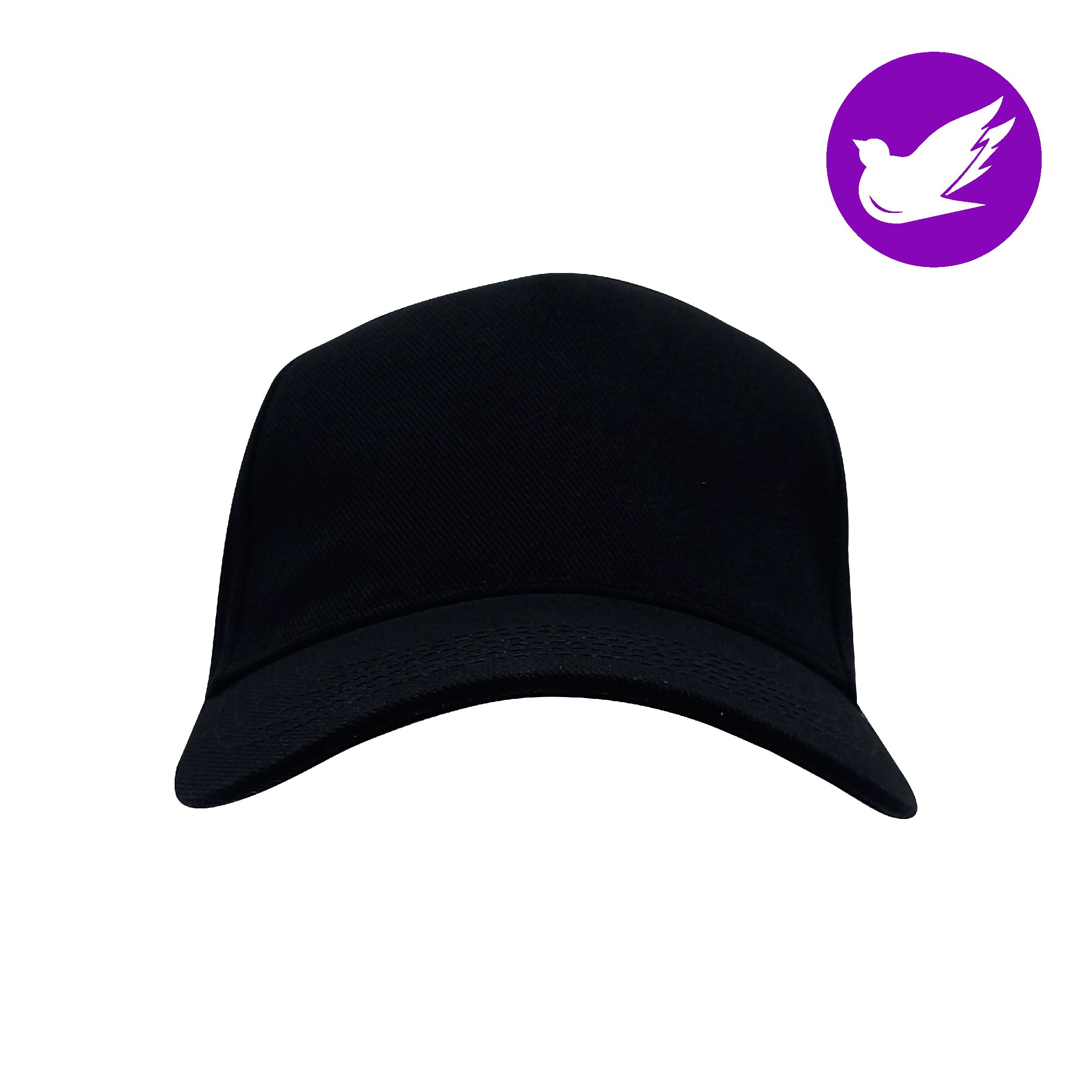 musta PUUVILLALIPPIS omalla tekstilläsi • Materiaali: 100 % puuvillaa • Tarranauhasäätö • 5-paneelia • Onesize- koko