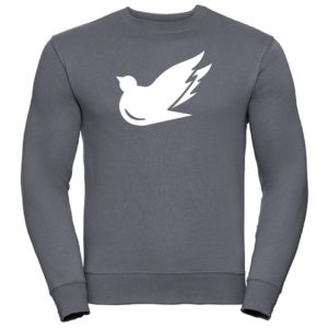 Authentic college unisex tummanharmaa omalla tekstillä • Materiaali: 80 % puuvillaa, 20 % polyesteriä • Paino: 280 g/m² • Kolmilankakudonta, päälikerros pehmeää puuvillaa • Unisex malli • Istutetut hihat • Vahvistettu niskasauma • Harjattu sisäpinta • Resorit hihansuissa, kauluksessa ja helmassa