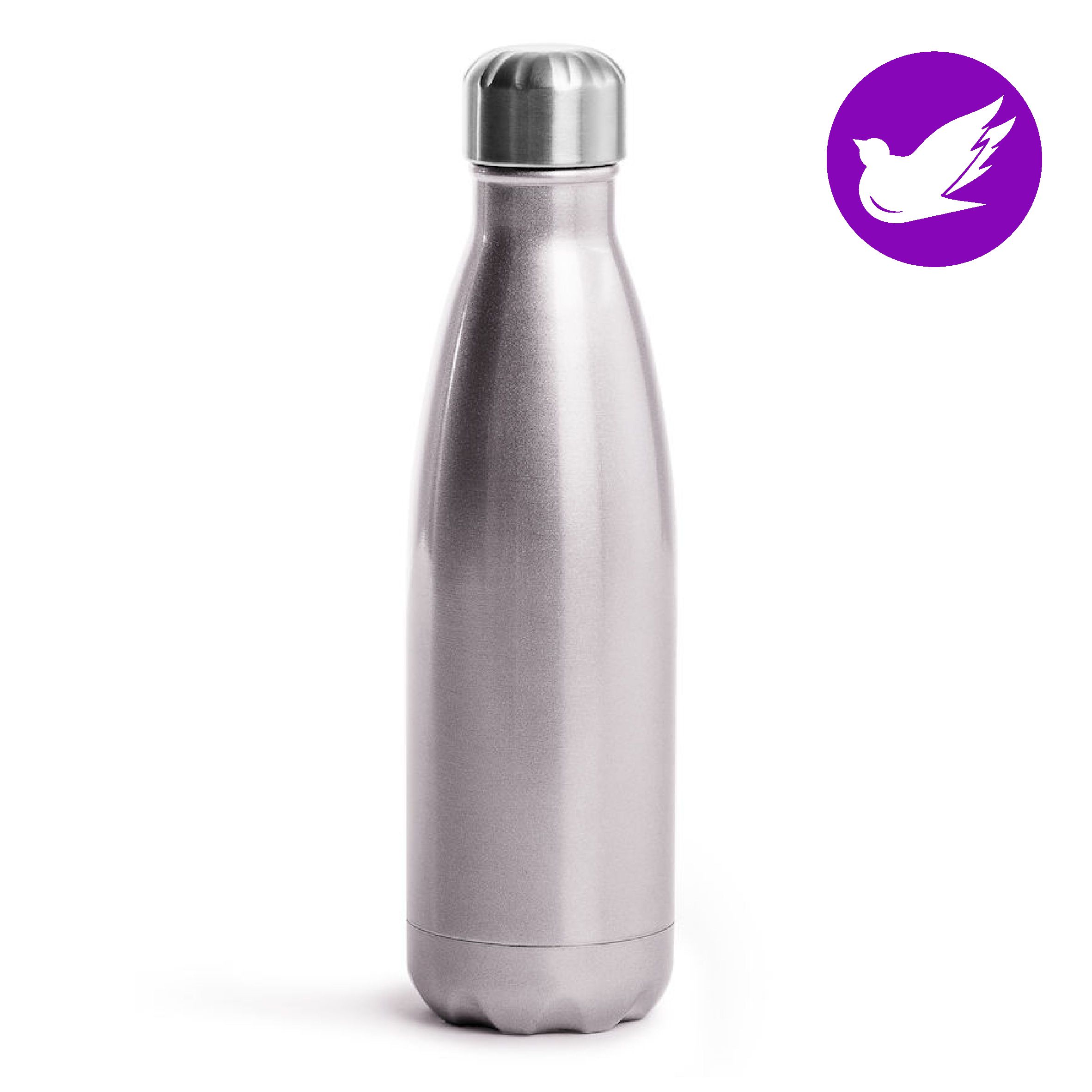 Sagaform teräsjuomapullo omalla tekstillä Edistyksellinen tyhjiörakenne pitää juoman jääkylmänä jopa 24 tuntia tai lämpimänä jopa 12 tuntia. Vuotamaton korkki. Hanki kestävä vesipullo sekä itsesi että ympäristön vuoksi! Voidaan pestä astianpesukoneessa.