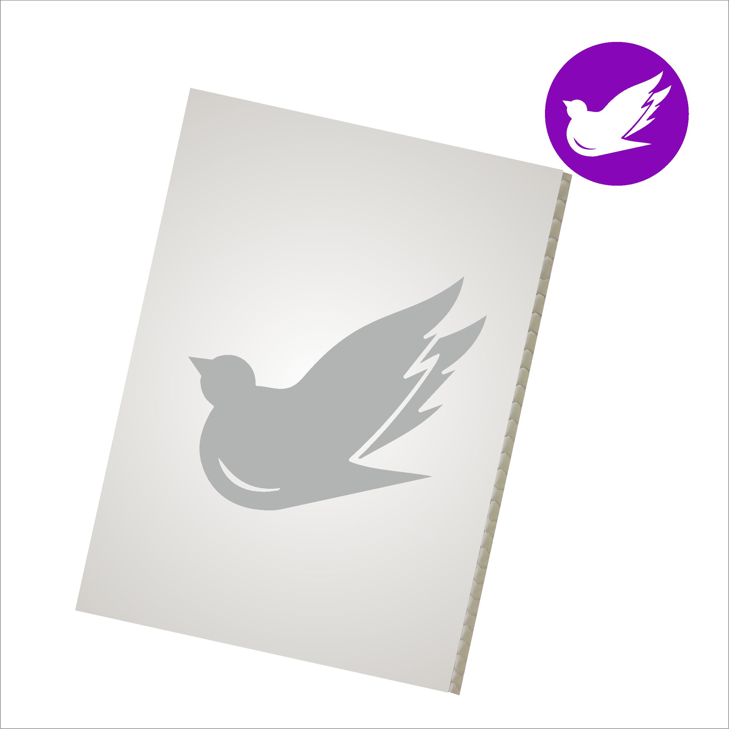 Mainoskyltti kennolevylle 50x70 cm Materiaali 5mm valkoinen polypropeeni kenno. Hintaan kuuluvat: 5 mm:n paksuinen levy ja laminoitu (sääsuojattu) kuvatuloste. Tämä mainoskoko sopii esimerkiksi A-telineeseen (standiin).