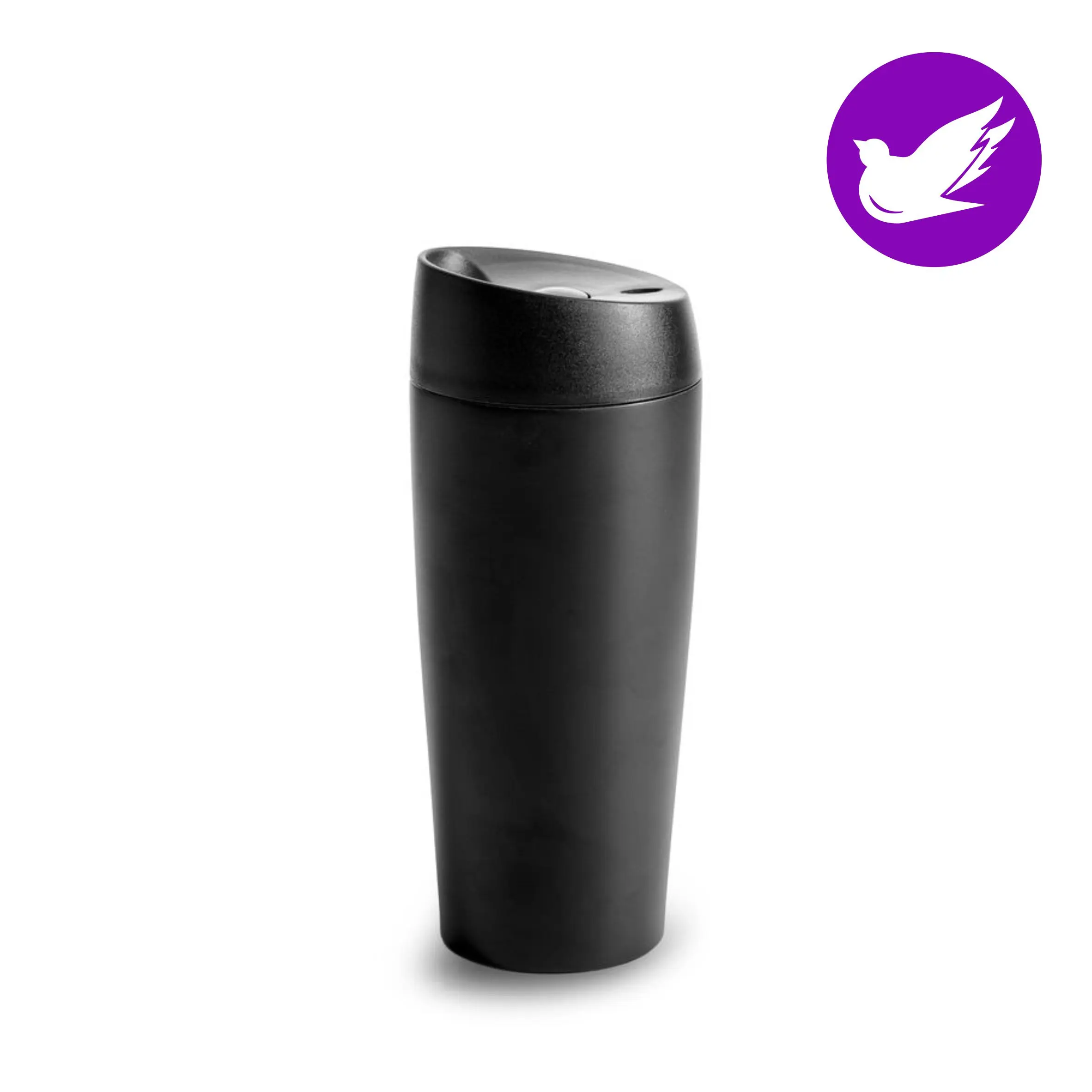 Automuki omalla tekstillä 400ml Materiaali: Muovia/ruostumatonta terästä. Paino: 236 g Leveys: 9 cm Korkeus: 20 cm Pituus: 9 cm